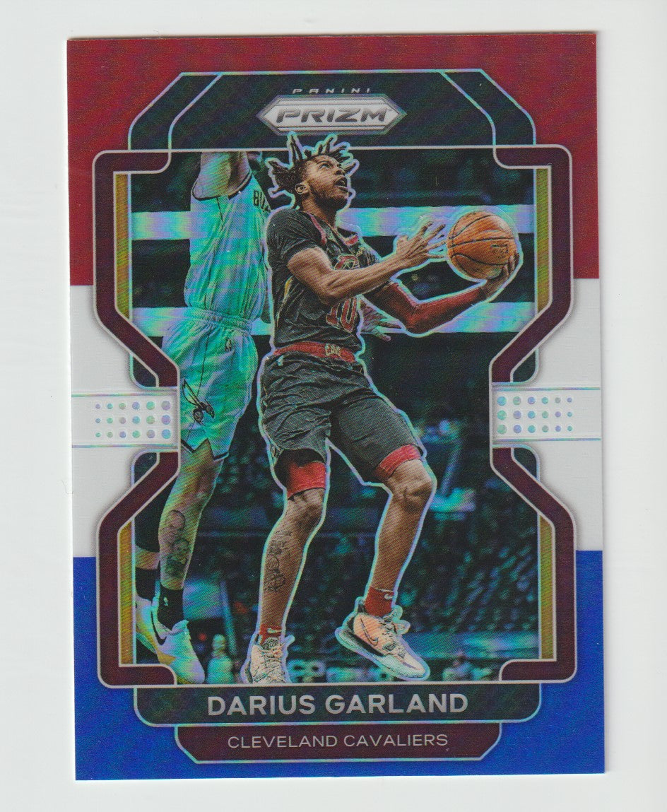 226 Darius Garland - Cleveland Cavaliers Red White Blue Prizm