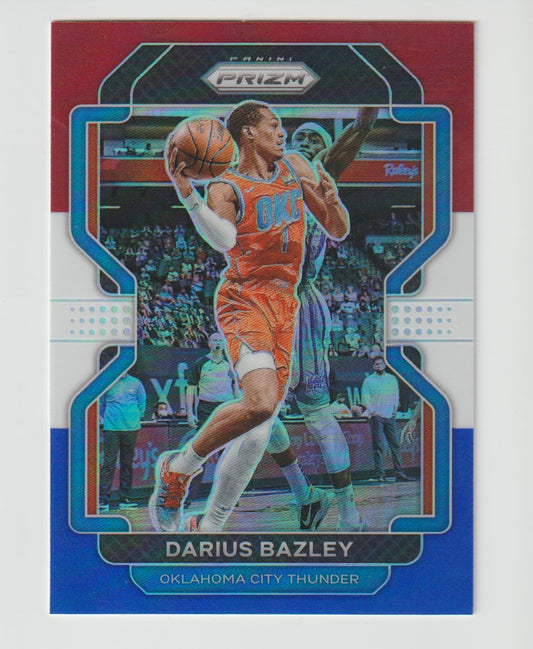 237 Darius Bazley - Oklahoma City Thunder Red White Blue Prizm
