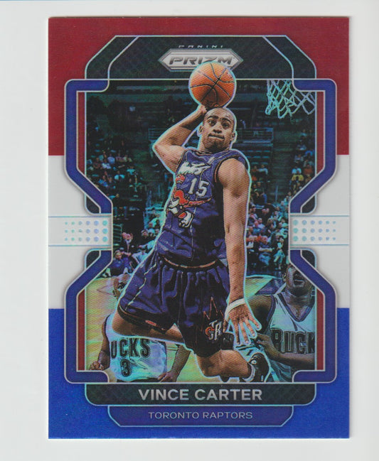 246 Vince Carter - Toronto Raptors Red White Blue Prizm