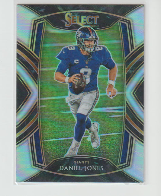 209 Daniel Jones NY Giants Club Level Silver Prizm