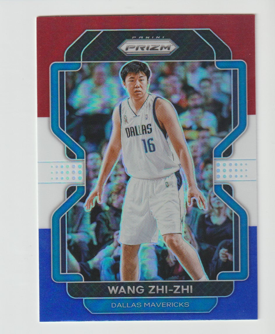 273 Wang Zhi-zhi - Dallas Mavericks Red White Blue Prizm