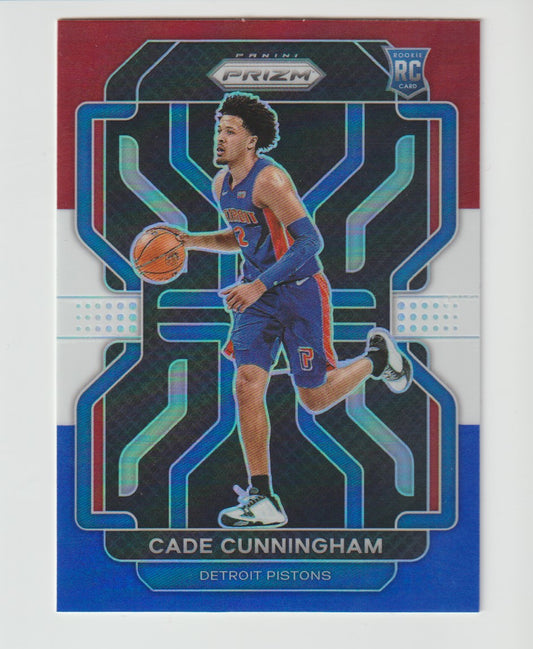 282 Cade Cunningham - Detroit Pistons Red White Blue Prizm