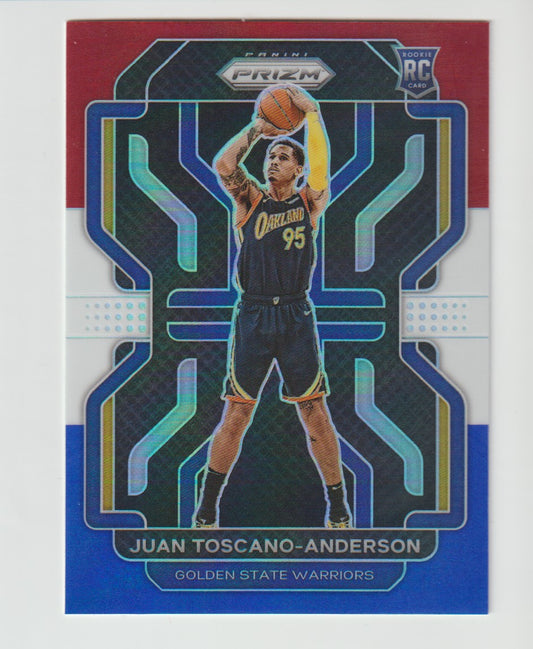 295 Juan Toscano-Anderson - Golden State Warriors Red White Blue Prizm