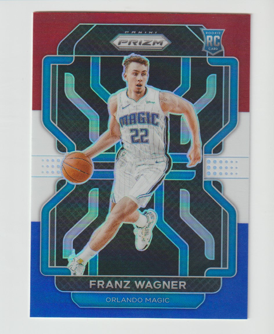 310 Franz Wagner - Orlando Magic Red White Blue Prizm