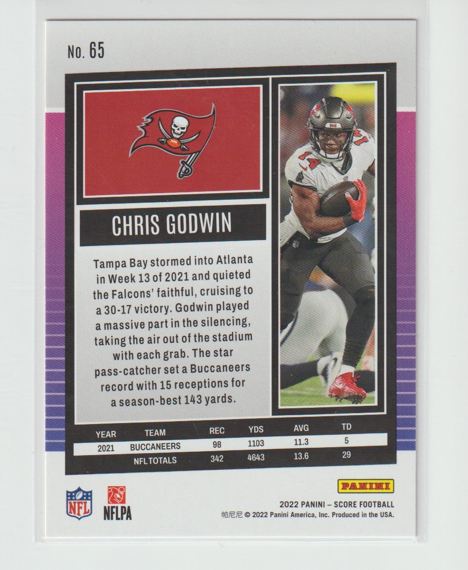 065 Chris Godwin Tampa Bay Buccaneers Red