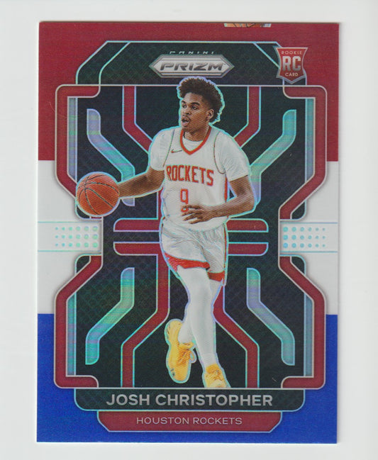 324 Josh Christopher - Houston Rockets Red White Blue Prizm
