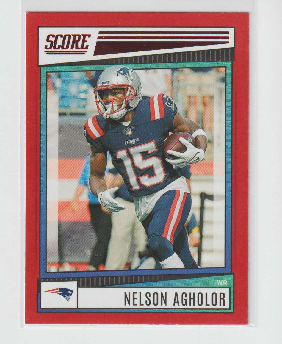 281 Nelson Agholor New England Patriots Red