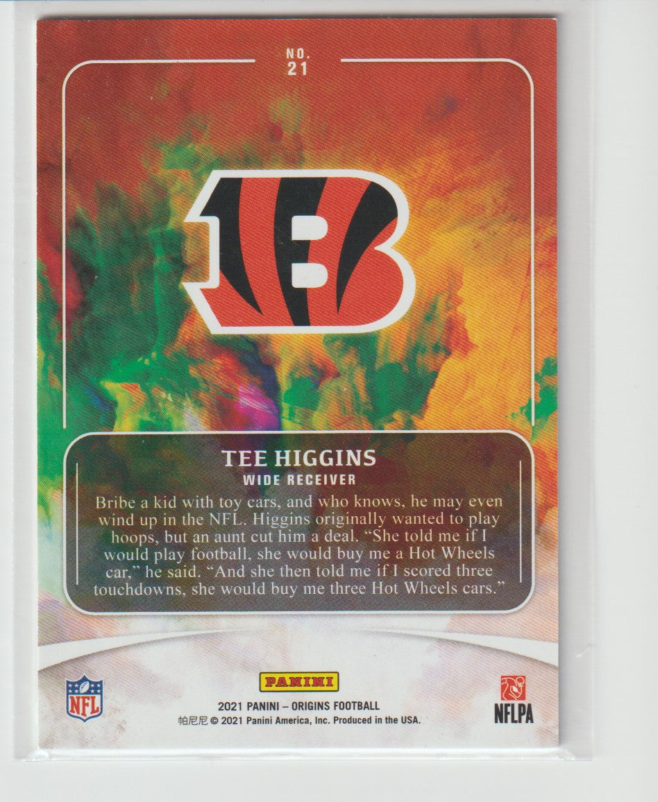 021 Tee Higgins Cincinnati Bengals