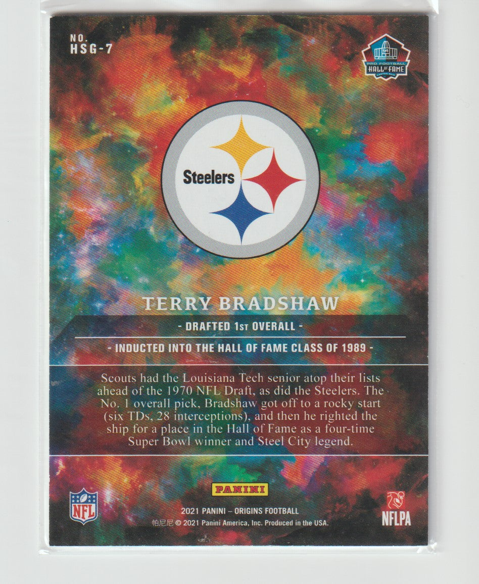 HSG-7 Terry Bradshaw Pittsburgh Steelers