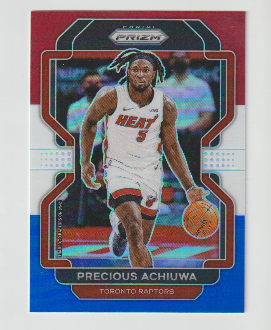 039 Precious Achiuwa - Toronto Raptors Red White Blue Prizm