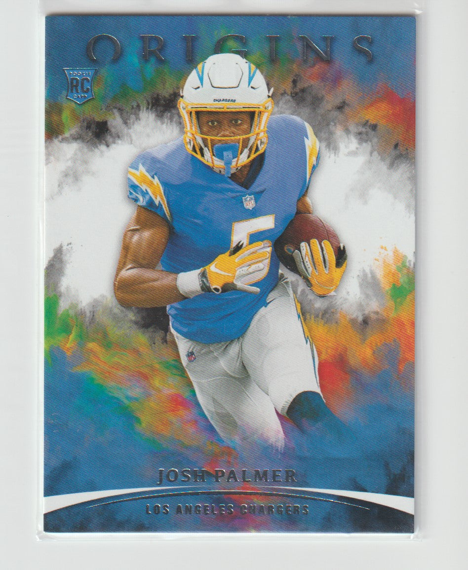 127 Josh Palmer LA Chargers Rookie Card