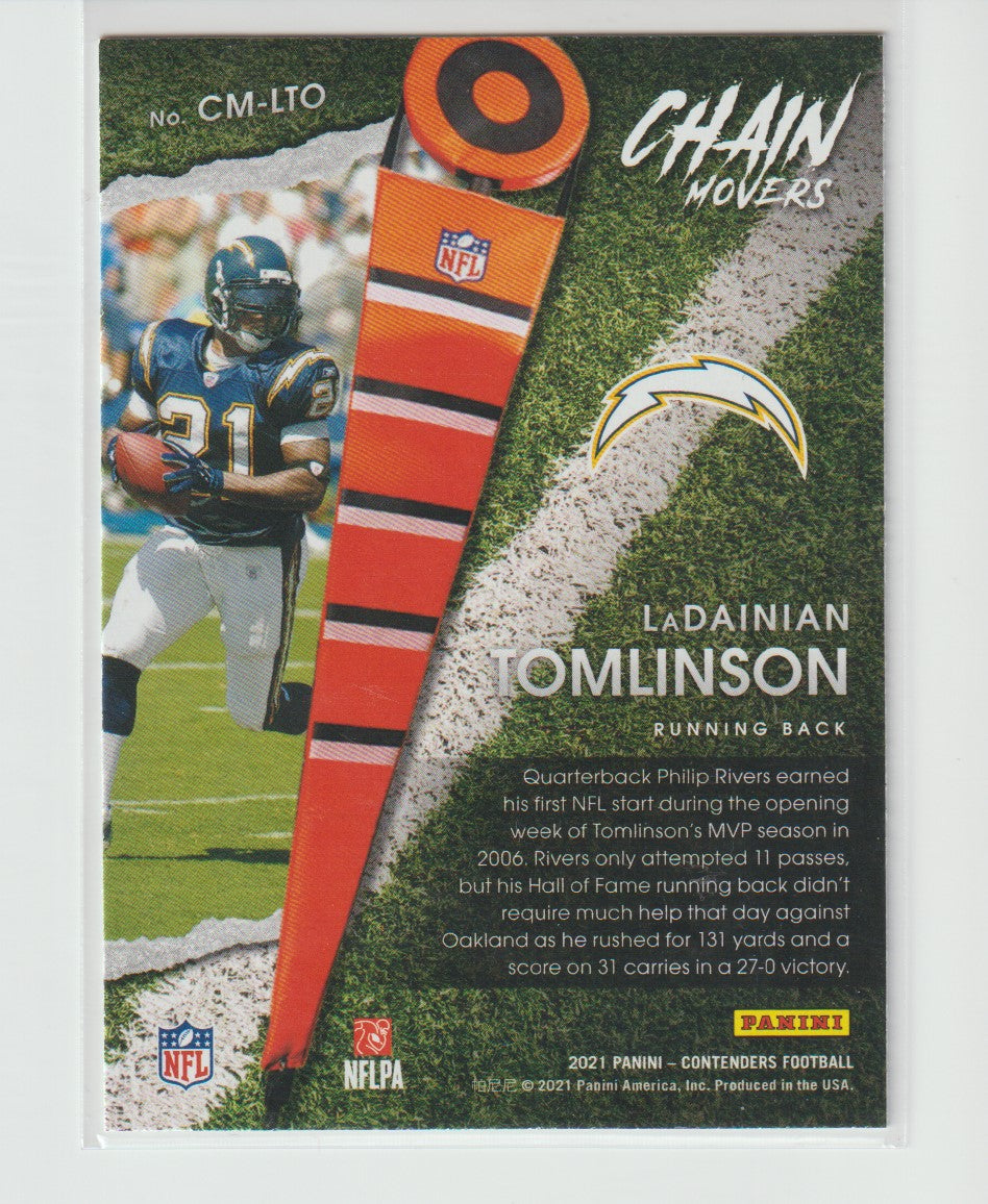 CM-LTO LaDainian Tomlinson San Diego Chargers Chain Movers