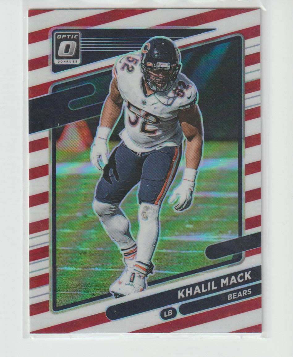 080 Khalil Mack Chicago Bears Freedom Parallel