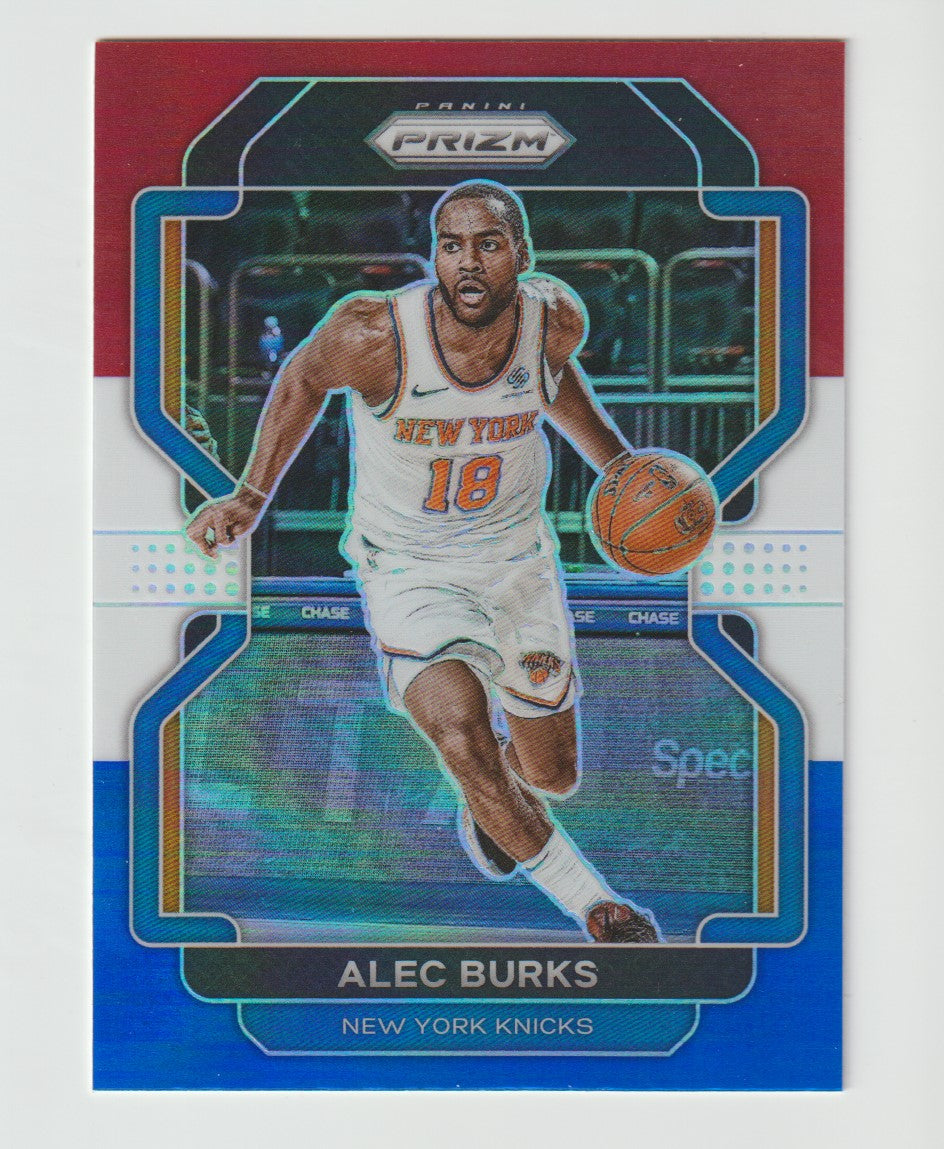 065 Alec Burks - New York Knicks Red White Blue Prizm