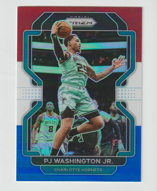078 PJ Washington Jr. - Charlotte Hornets Red White Blue Prizm