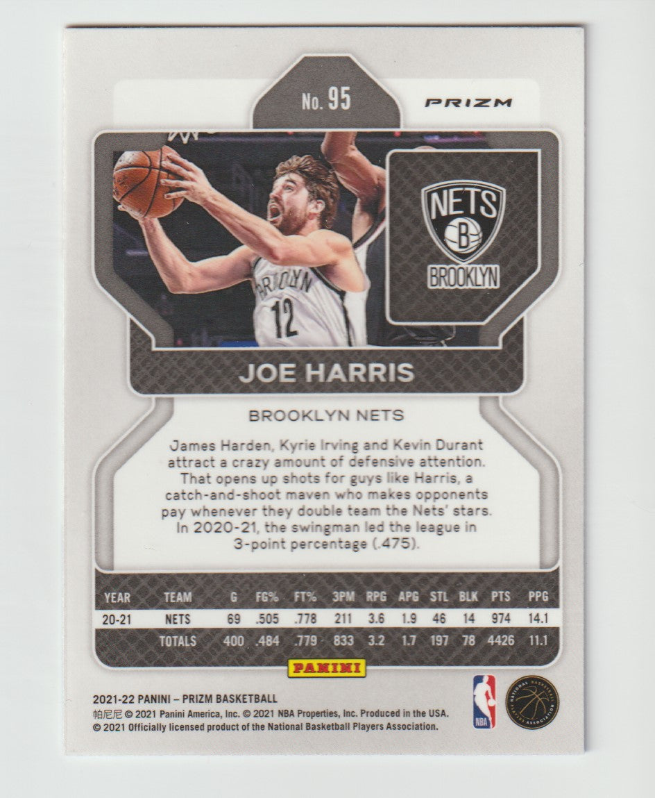 095 Joe Harris - Brooklyn Nets Red White Blue Prizm