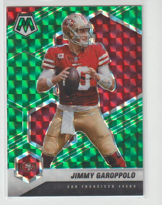 173 Jimmy Garoppolo - San Francisco 49ers Green Parallel