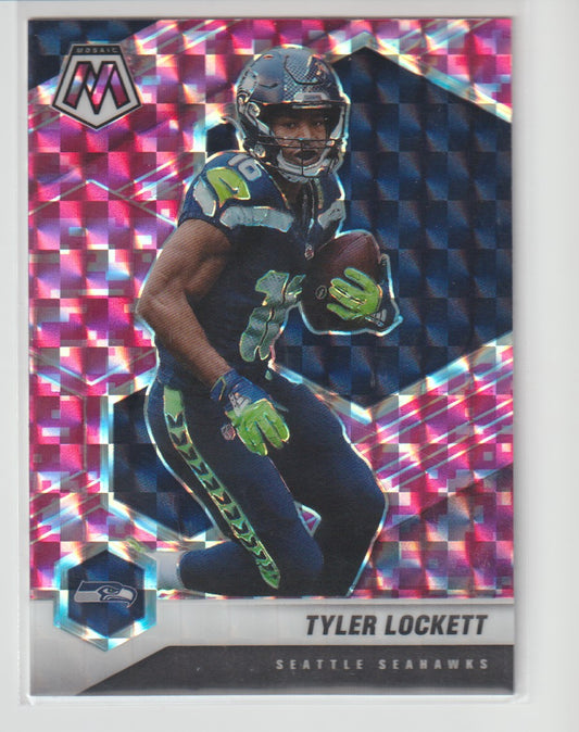 183 Tyler Lockett - Seattle Seahawks Camo Pink Parallel