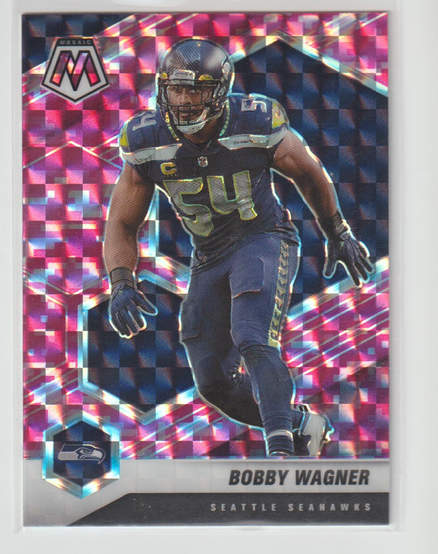 184 Bobby Wagner - Seattle Seahawks Camo Pink Parallel