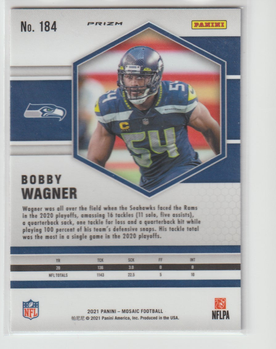 184 Bobby Wagner - Seattle Seahawks Camo Pink Parallel