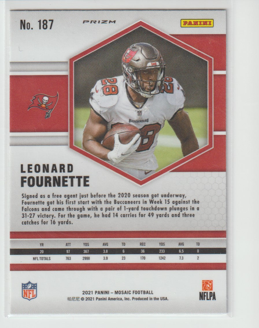 187 Leonard Fournette - Tampa Bay Buccaneers Green Parallel