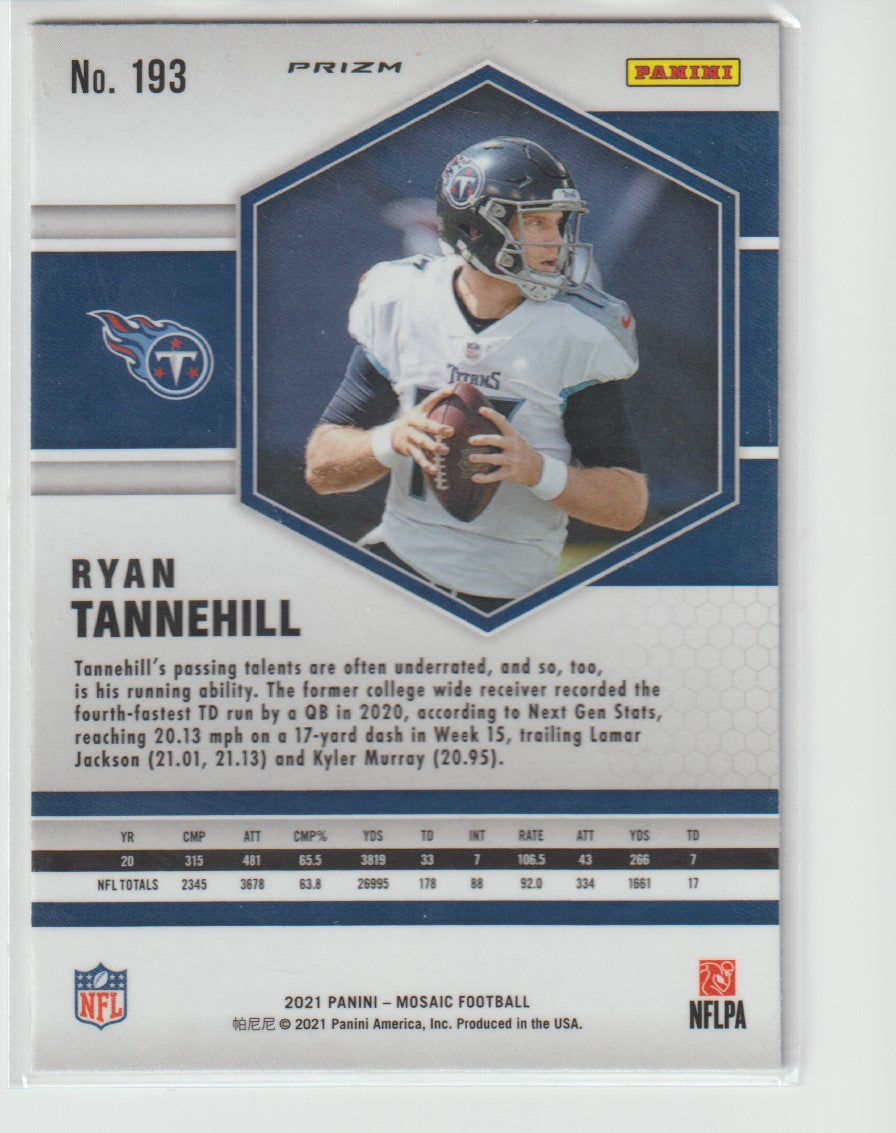 193 Ryan Tannehill - Tennessee Titans Green Parallel