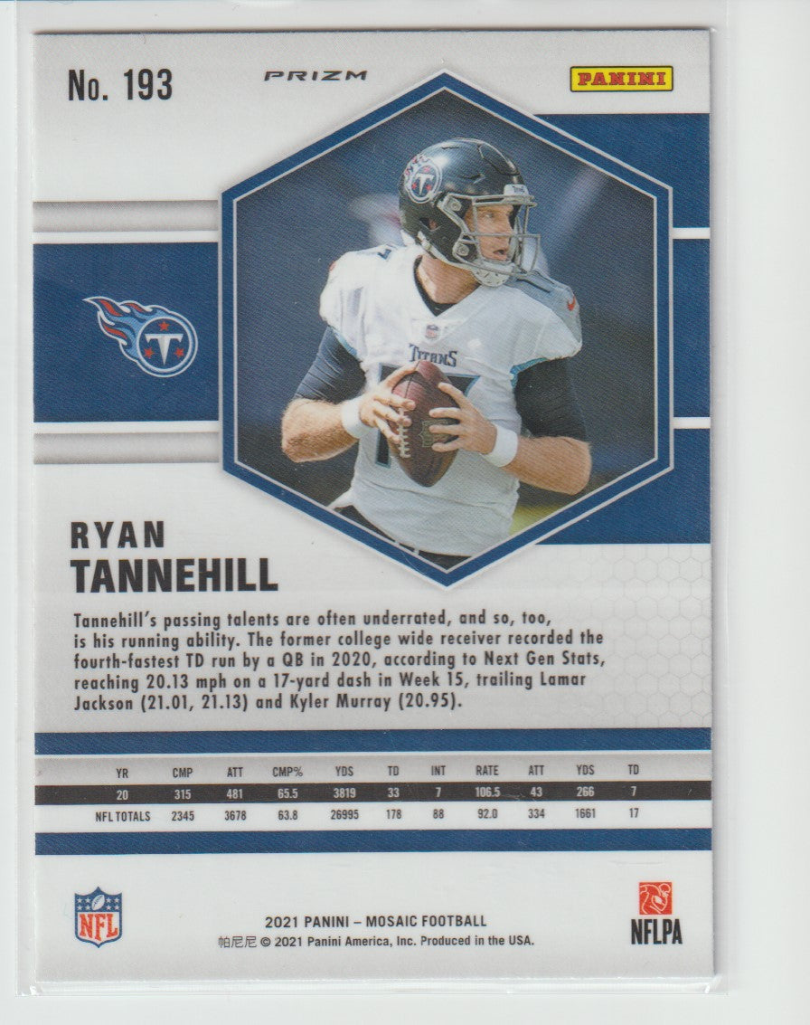 193 Ryan Tannehill - Tennessee Titans Camo Pink Parallel