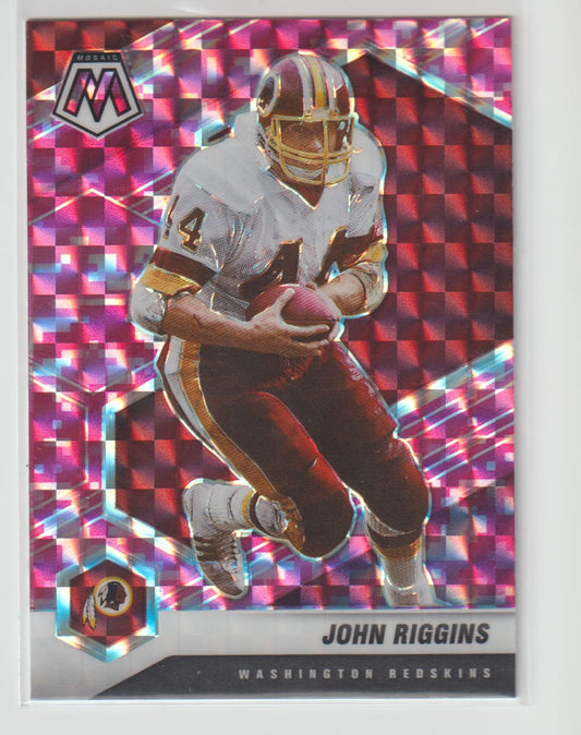 198 John Riggins - Washington Redskins Camo Pink Parallel