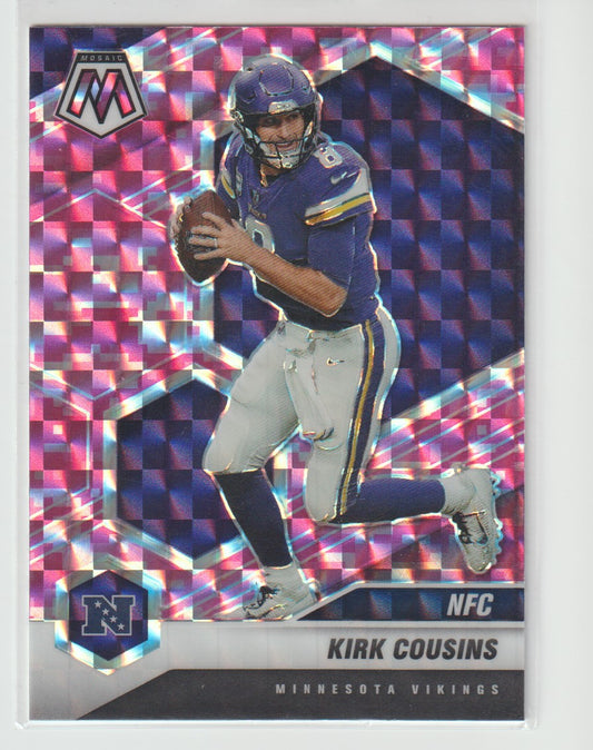 209 Kirk Cousins - Minnesota Vikings Camo Pink Parallel