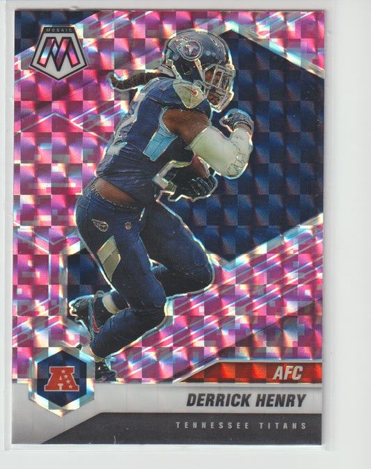 233 Derrick Henry - Tennessee Titans Camo Pink Parallel