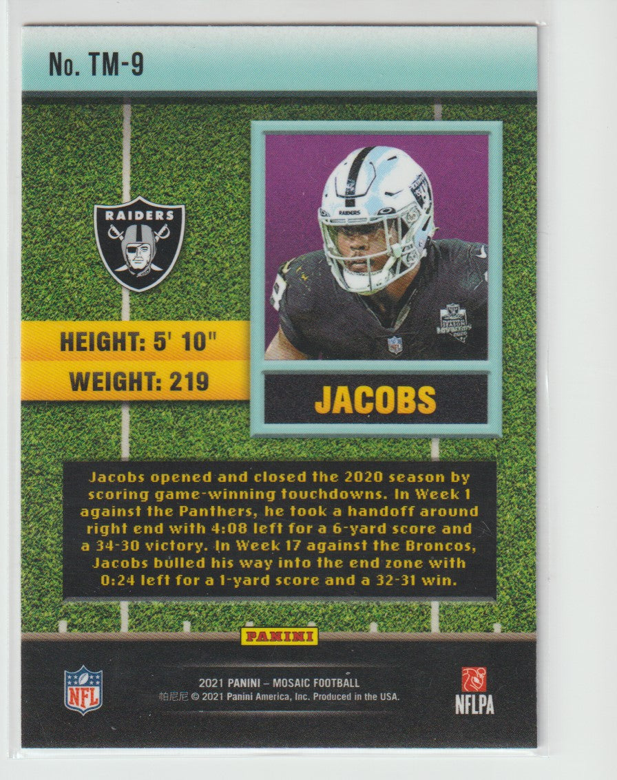 TM-9 Josh Jacobs - Las Vegas Raiders