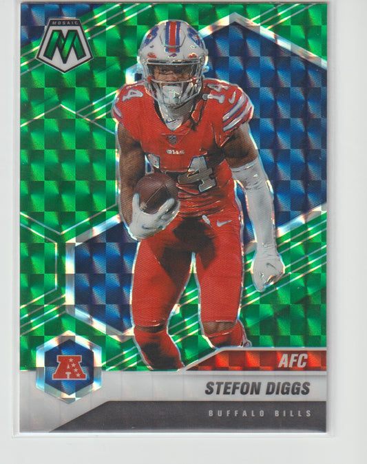 236 Stefon Diggs - Buffalo Bills Green Parallel