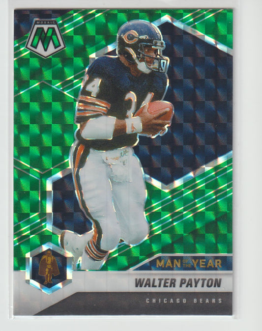261 Walter Payton - Chicago Bears Green Parallel
