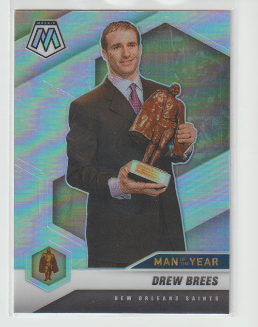 264 Drew Brees - New Orleans Saints Silver Parallel
