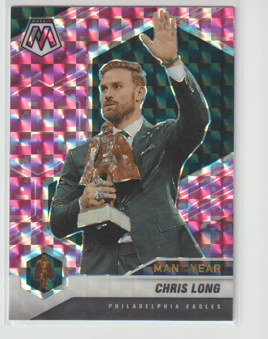 271 Chris Long - Philadelphia Eagles Camo Pink Parallel