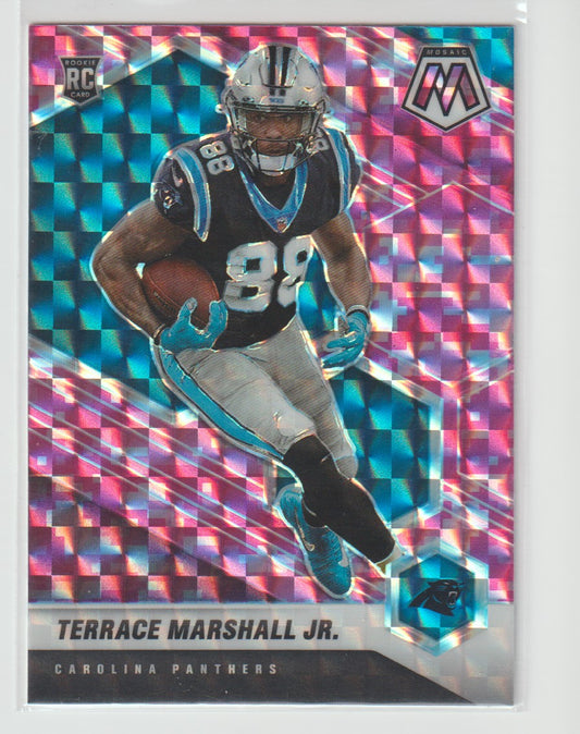 318 Terrace Marshall Jr. - Carolina Panthers Camo Pink Parallel