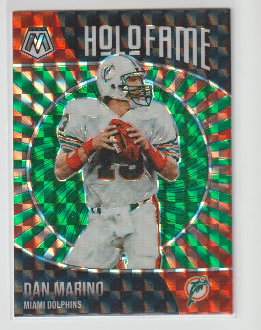 HoloFame 010 Dan Marino - Miami Dolphins Green Parallel