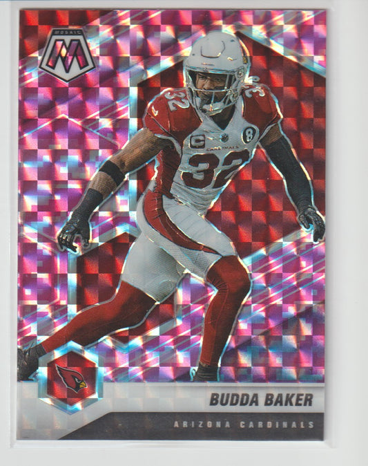 013 Budda Baker - Arizona Cardinals Camo Pink Parallel