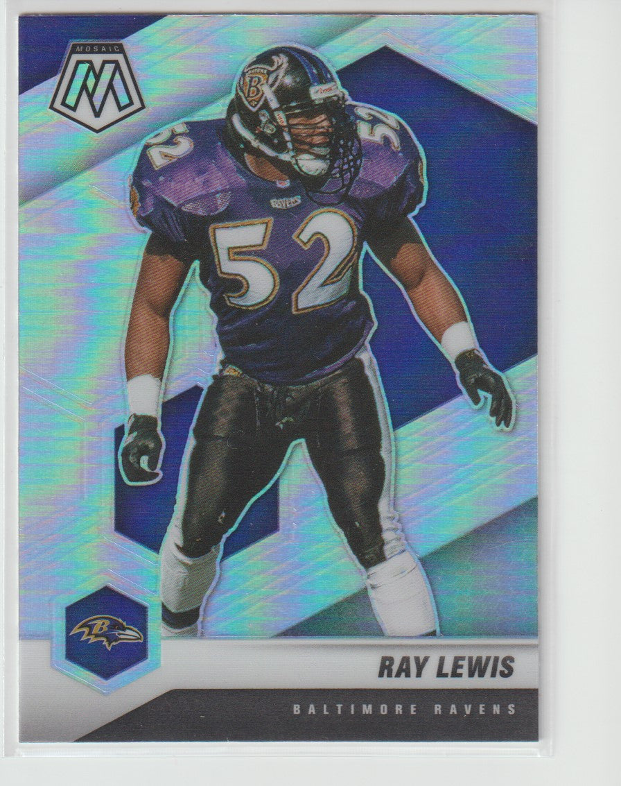 021 Ray Lewis - Baltimore Ravens Silver Parallel