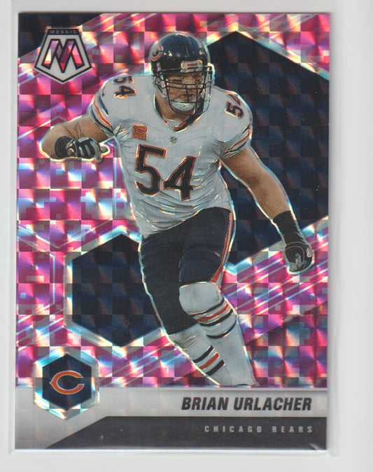 041 Brian Urlacher - Chicago Bears Camo Pink Parallel