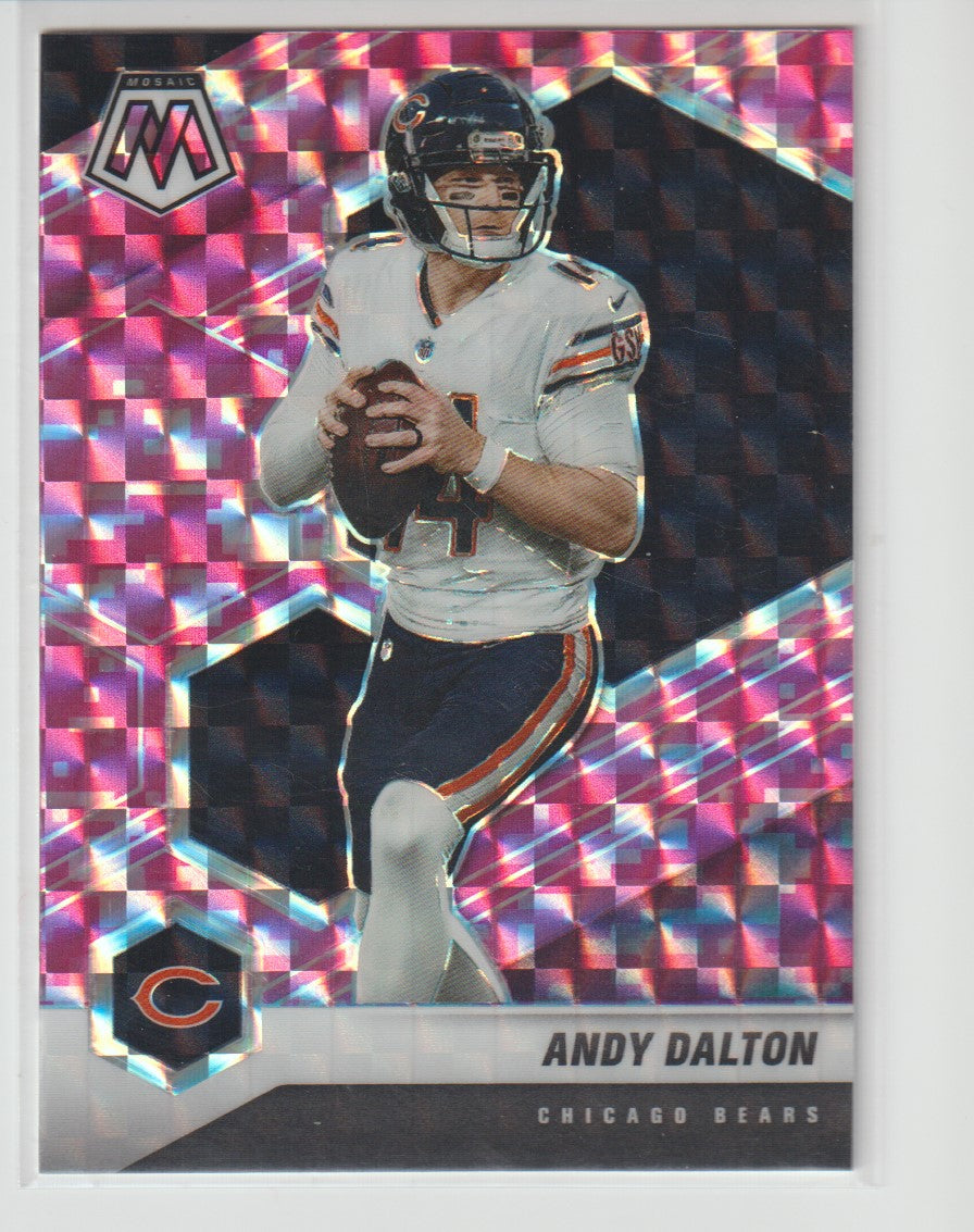 044 Andy Dalton - Chicago Bears Camo Pink Parallel