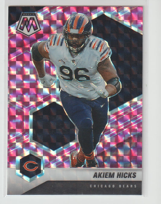 045 Akiem Hicks - Chicago Bears Camo Pink Parallel