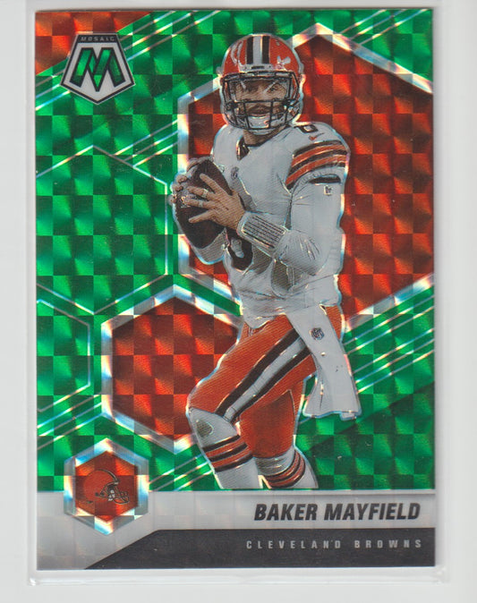 052 Baker Mayfield - Cleveland Browns Green Parallel