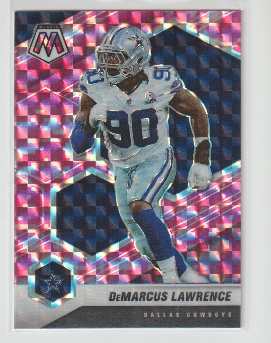 061 DeMarcus Lawrence - Dallas Cowboys Camo Pink Parallel