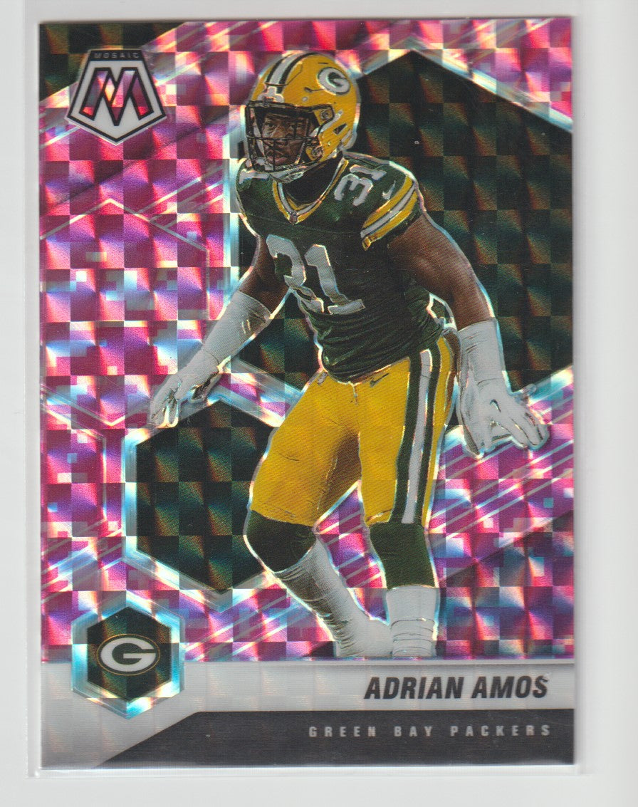 084 Adrian Amos - Green Bay Packers Camo Pink Parallel