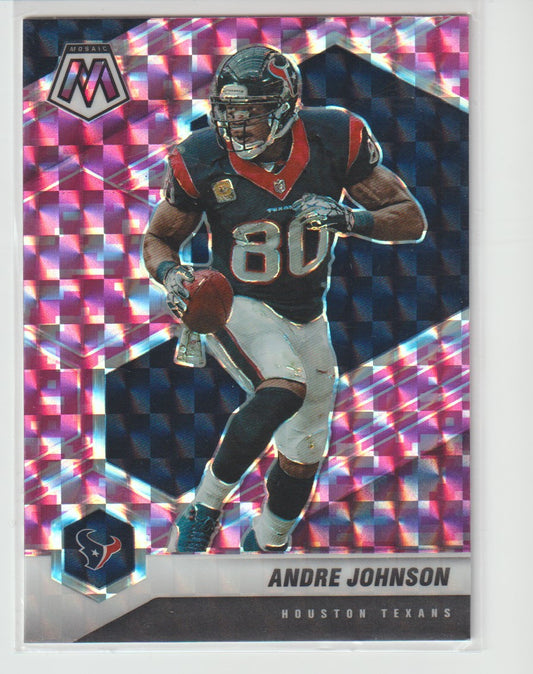 089 Andre Johnson - Houston Texans Camo Pink Parallel