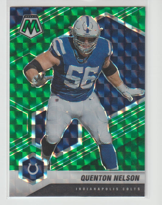 094 Quenton Nelson - Indianapolis Colts Green Parallel