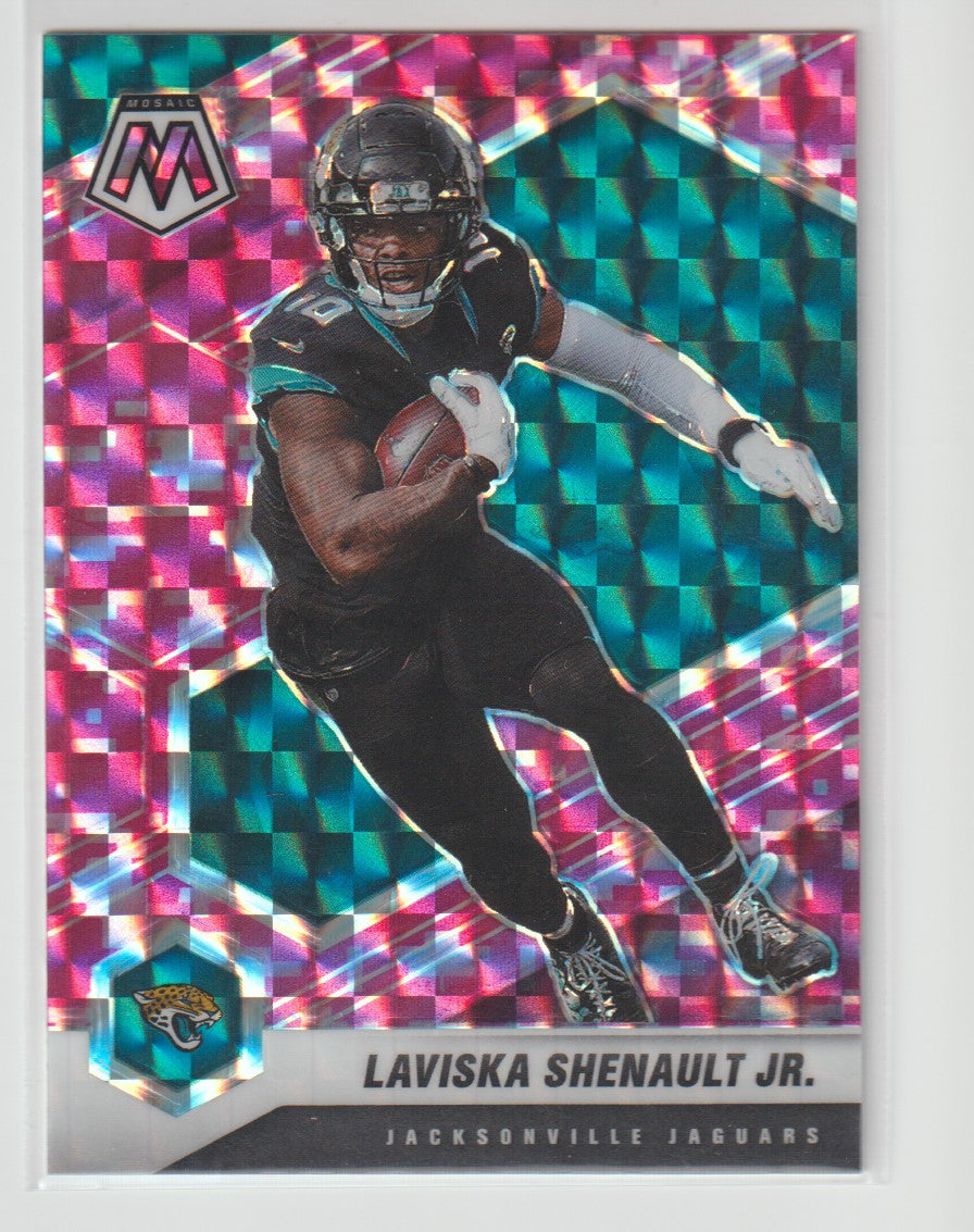 101 Laviska Shenault Jr. - Jacksonville Jaguars Camo Pink Parallel