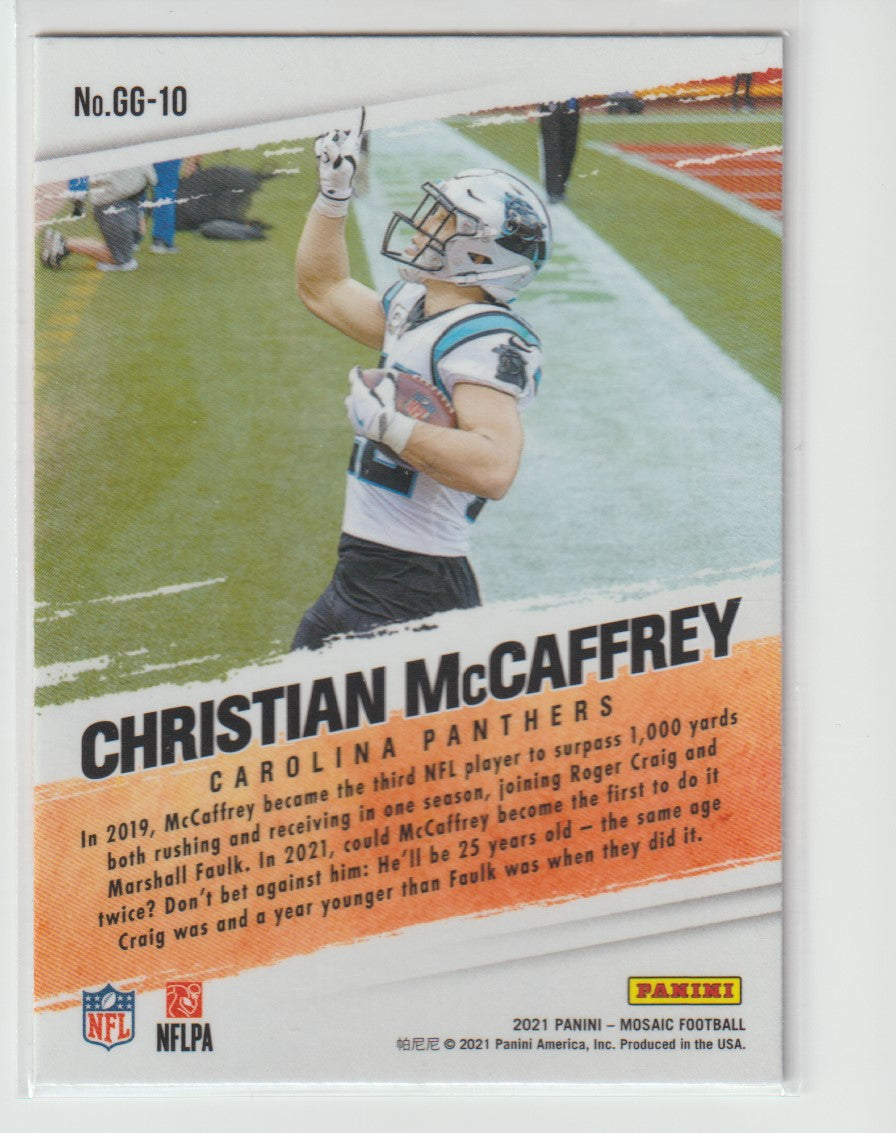 GG-10 Christian McCaffrey - Carolina Panthers