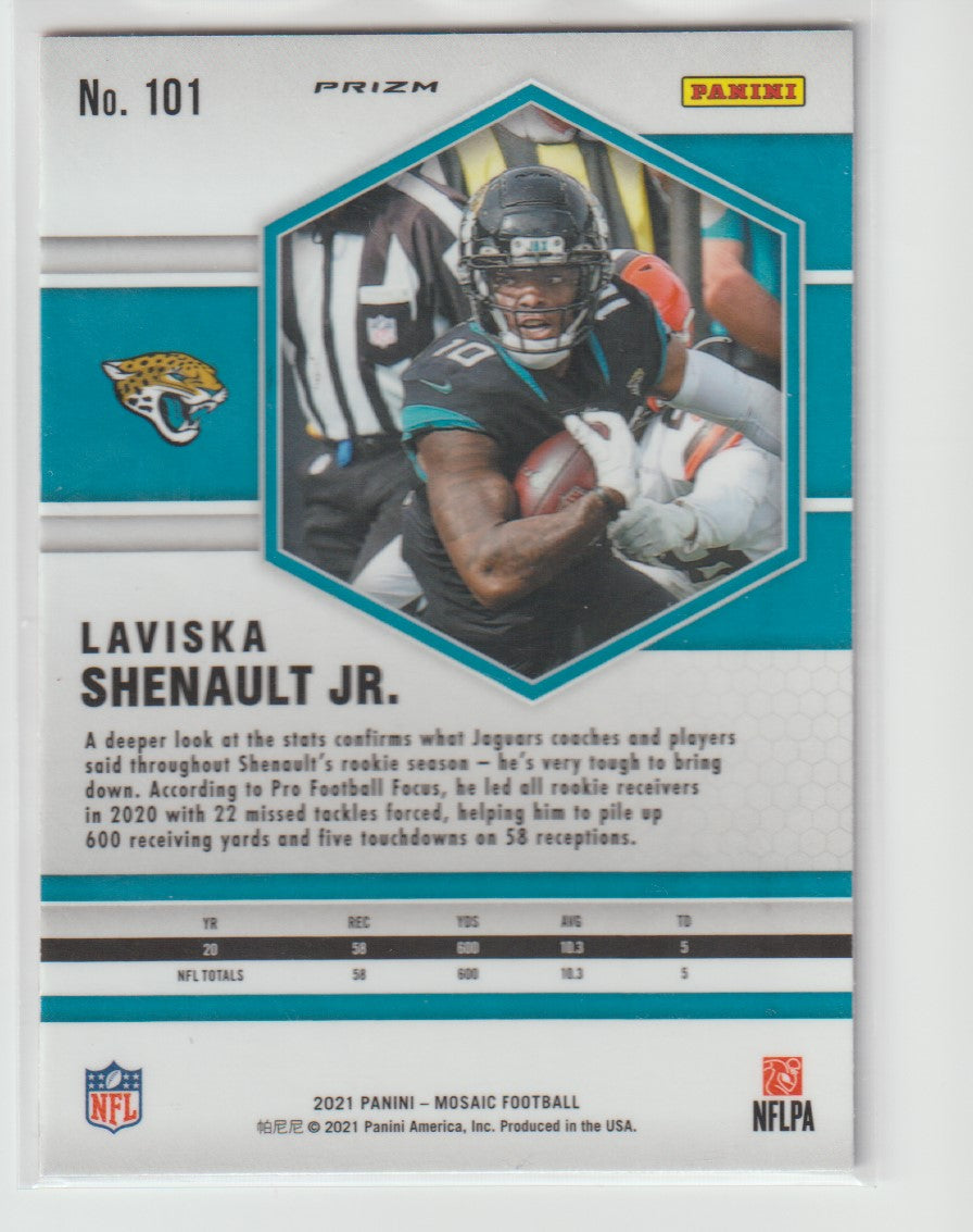 101 Laviska Shenault Jr. - Jacksonville Jaguars Camo Pink Parallel